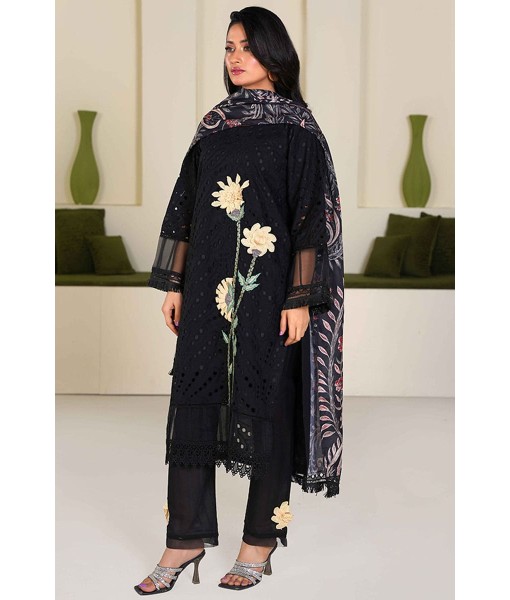 0225-Chikankari Embroidered