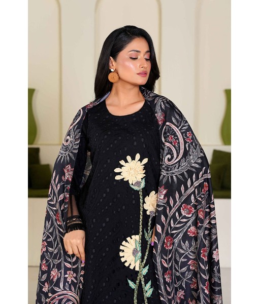 0225-Chikankari Embroidered