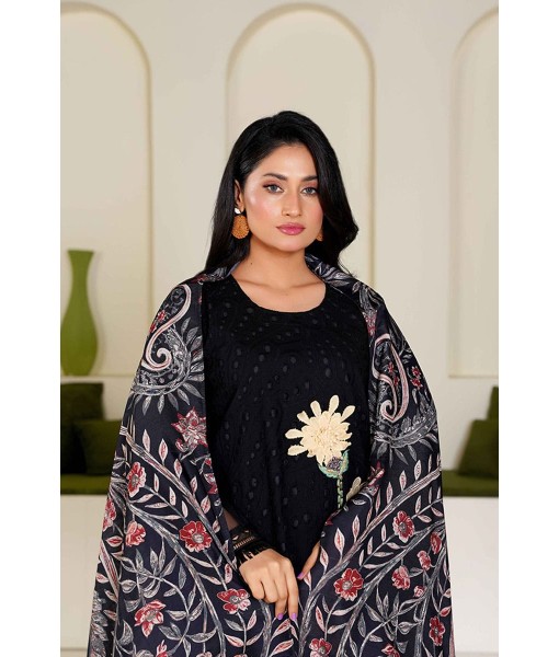 0225-Chikankari Embroidered