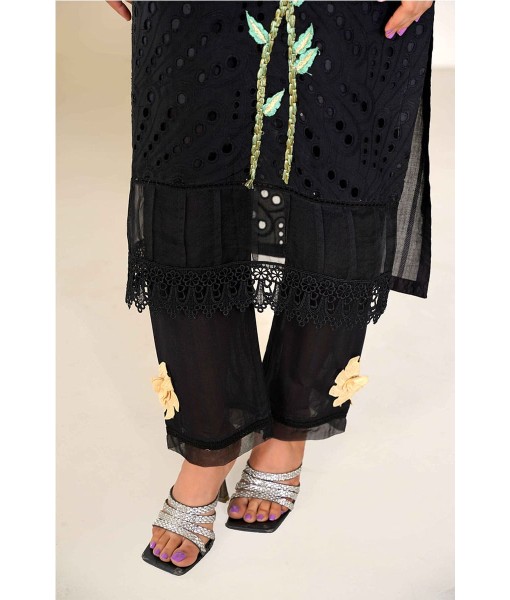 0225-Chikankari Embroidered