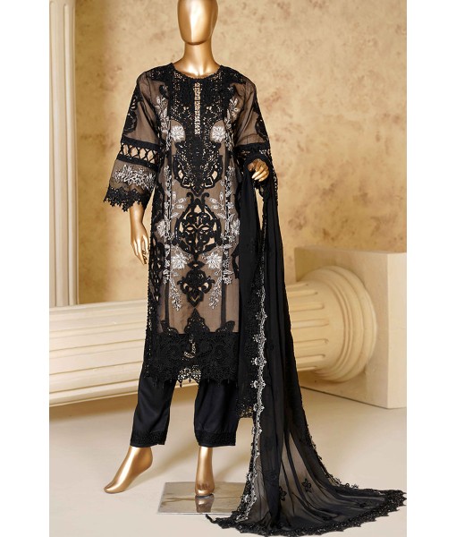 0276-Embroidered Organza- Viscose