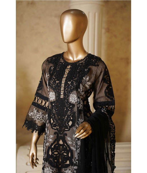 0276-Embroidered Organza- Viscose