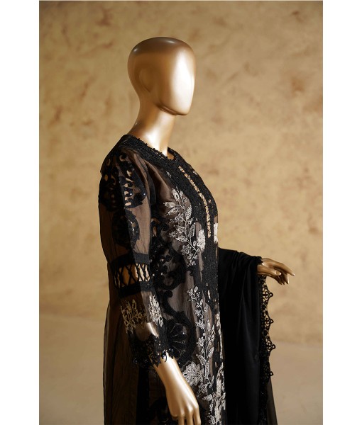 0276-Embroidered Organza- Viscose