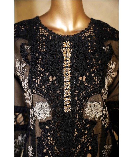 0276-Embroidered Organza- Viscose