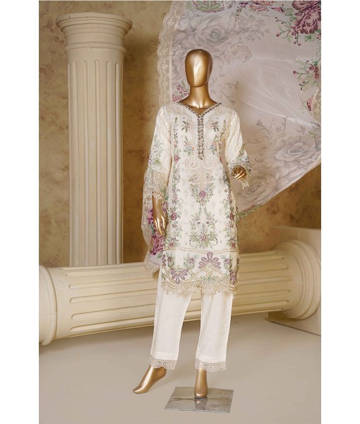 0259-Embroidered Organza 