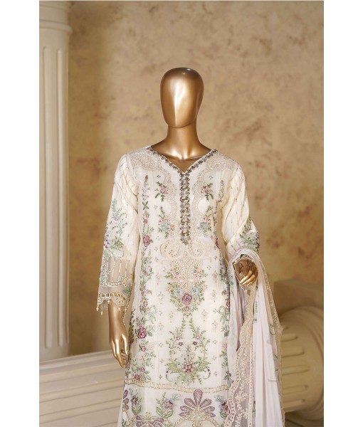 0259-Embroidered Organza 