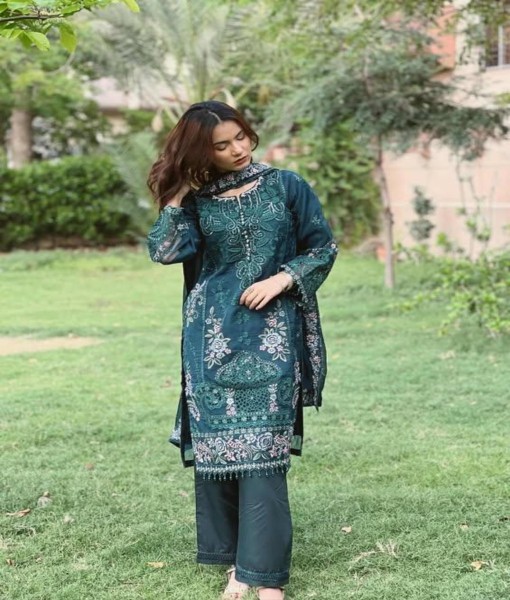 0274-Embroidered Organza 