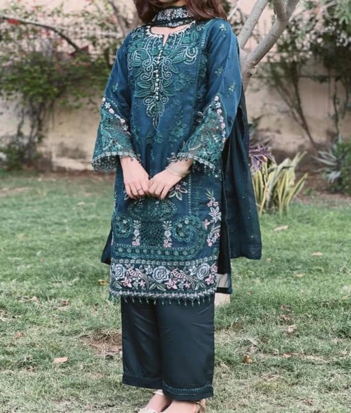 0274-Embroidered Organza 