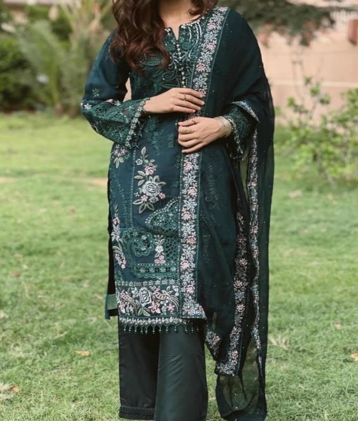 0274-Embroidered Organza 