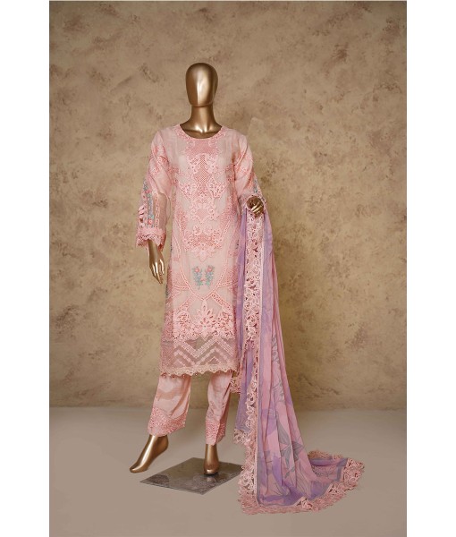 0243-Embroidered organza 