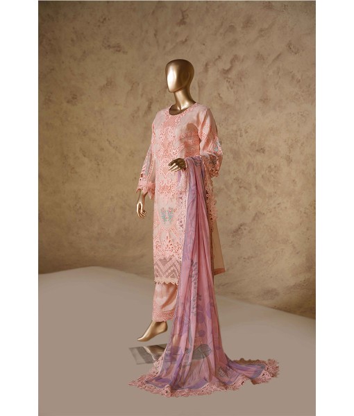 0243-Embroidered organza 