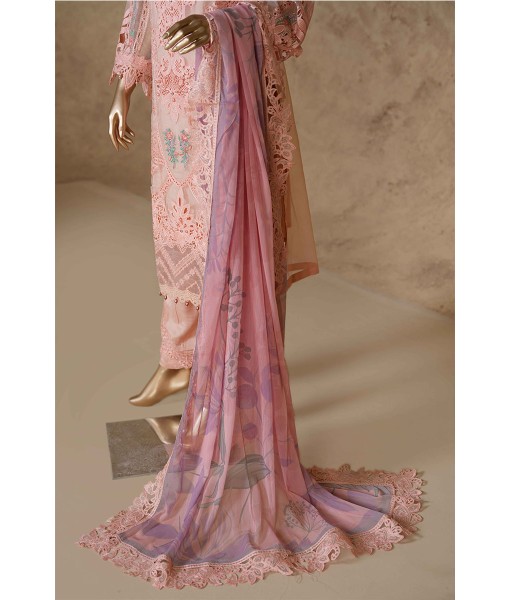 0243-Embroidered organza 