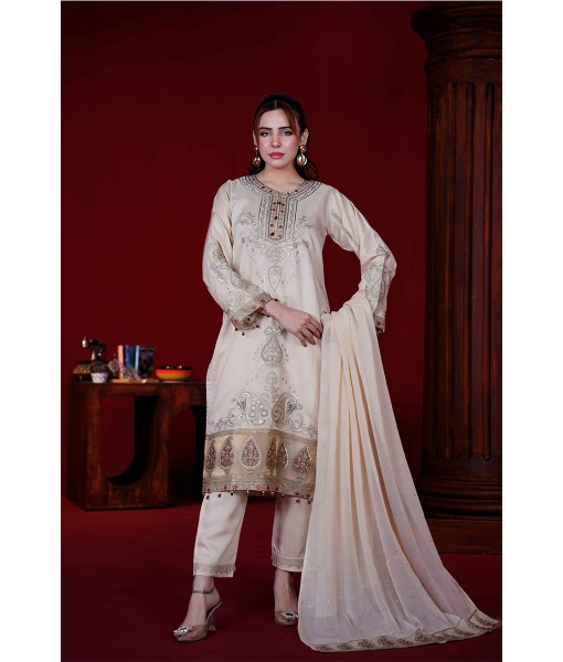 651-Embroidered Viscose