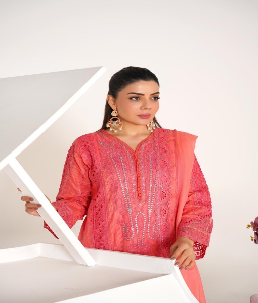 614-Embroidered Cotton