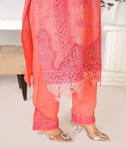 614-Embroidered Cotton