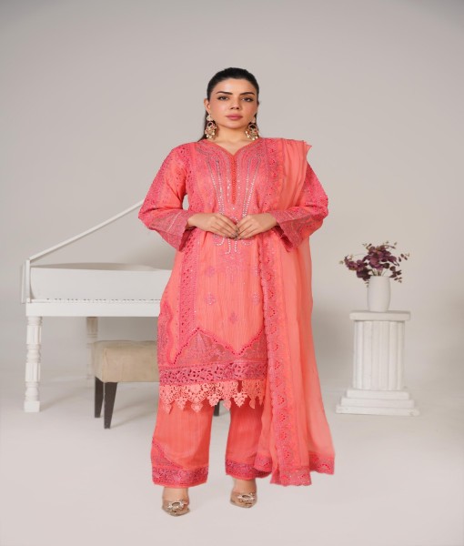 614-Embroidered Cotton