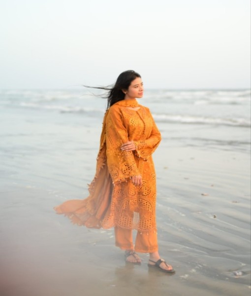 Sn-28v-Embroidered viscose 