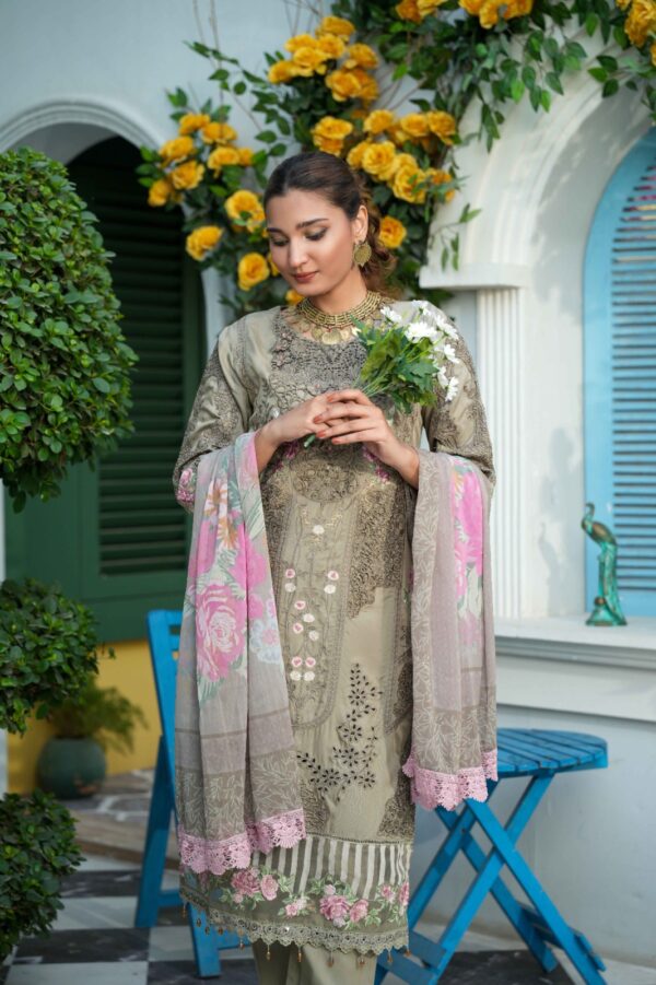 Ivory Bridal Embroidered Wedding Suit